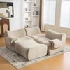 YakoHome Modulsofa Hellkhaki 284,5x181x72,5 cm – Sofort nutzbares Modulsofa mit Anti-Pilling-Chenille, perfekt für entspannte Stunden Bild 5