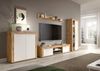 INOSIGN Highboard Aosta, Höhe 88 cm, in verschiedenen Farbausführungen, mit 2 Türen und 3 Fächern, Wohnzimmer, Kommode, Schrank Bild 2