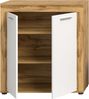 INOSIGN Highboard Aosta, Höhe 88 cm, in verschiedenen Farbausführungen, mit 2 Türen und 3 Fächern, Wohnzimmer, Kommode, Schrank Bild 4