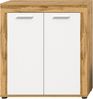 INOSIGN Highboard Aosta, Höhe 88 cm, in verschiedenen Farbausführungen, mit 2 Türen und 3 Fächern, Wohnzimmer, Kommode, Schrank Bild 3