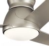 Elstead Lighting Eris Deckenventilator LED nickel gebürstet Bild 2