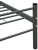 vidaXL Bettgestell Grau Metall 120x200 cm [284686] Bild 5