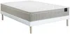 Vente-unique - SOMIRA Mattress and bed base set Stoff Weiß - B 160 cm x H 31 cm x L 200 cm Bild 1