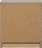 Modulschrank Modulair Eiche lackiert, modern mit Push-to-Open, natur, 44x40 cm, 2 Fächer Bild 3
