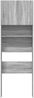 vidaXL Waschmaschinenschrank Grau Sonoma 64x24x190 cm Holzwerkstoff 859132 Bild 5