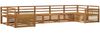 vidaXL Outdoor-Sofagarnitur 7 pcs Natur 3383807 Bild 2