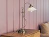 Große LED Tischleuchte im Landhausstil mit Glasschirm, max. Höhe 55cm Bild 5