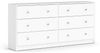 ebuy24 Kommode Maria Kommode breit mit 6 Schubladen, weiss. Bild 3
