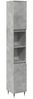 vidaXL Badschrank Betongrau 30x30x190 cm Holzwerkstoff 857195 Bild 2