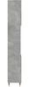 vidaXL Badschrank Betongrau 30x30x190 cm Holzwerkstoff 857195 Bild 5