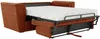 Vente-unique - RIZORA Sofa Stoff Rot - B 223 cm96 cm x H 88 cm x L 230 cm Bild 5