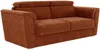 Vente-unique - RIZORA Sofa Stoff Rot - B 223 cm96 cm x H 88 cm x L 230 cm Bild 4