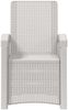 vidaXL Liegesessel Garten Rattan-Optik 2 pcs Weiß PP 8011998 Bild 4