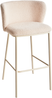 Set mit 2 Barstühlen MINA II Bouclé Hellbeige Bild 5
