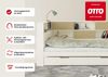 OTTO home Stauraumbett Amance, Kopfteil beidseitig montierbar, stabil und langlebig, Stauraum (Außenmaße B/T/H: 110,2/220,1/106,9 cm), FSC® zertifiziert, inklusive Lattenrost, Made in EU,Massivholz + MDF Bild 4