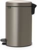 Brabantia 'NewIcon' Treteimer, Platinum, 12 Liter Bild 3