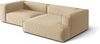 Micadoni Ecksofa Nuria 4-Sitzer Rechts Samt Nude Bild 3
