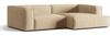 Micadoni Ecksofa Nuria 4-Sitzer Rechts Samt Nude Bild 2