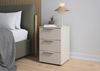 LeGer Home by Lena Gercke Nachtkommode Nachttisch Nachtschrank Nachtkonsole SERINA eleganter Eyecatcher (inkl. SOFT-CLOSE-FUNKTION), mit 3 Schubkästen sowie hochwertigen Metallgriffen MADE IN GERMANY Bild 5