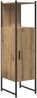 vidaXL Badezimmermöbel-Set mit Regal mit Tür 3 pcs Braun Holzwerkstoff 3334358 Bild 5