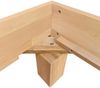 Doppelbett Buche natur Massivholzbett lackiert 180x200 Futonbett Zubehör wählbar V-60.80-18Federleisten Bild 4