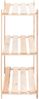 vidaXL Lagerregale 3 Böden 5 Stk. 80x38x90cm Massivholz Kiefer 150kg 3051119 Bild 5