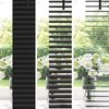 vidaXL Jalousie Schwarz 150 x 80 cm 25 mm PVC 42003736 Bild 4