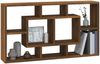 vidaXL Wandregal mit 8 Fächern Braun Eichen-Optik 342594 Bild 3