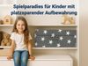Sun Garden Samba – Faltmatratze/Klappmatratze oder Gästematratze in verschiedenen Farben, Farbe: Sternenmuster (Grau) Bild 4