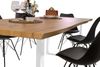 Esstisch Baumkante Holz-Optik Wildeiche 220 x 100 U-Gestell weiß JOSY 142463991 Bild 3