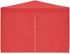 vidaXL Party-Zelt 1200 x 300 x 255 cm Rot PE und Stahl 42033002 Bild 3
