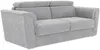 Vente-unique - RIZORA Sofa Stoff Grau - B 223 cm96 cm x H 93 cm x L 230 cm Bild 4