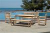 Gartenbank Sitzbank 3-Sitzer Teak Bild 3