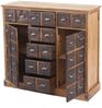 Apothekerkommode HWC-F33, Schubladenschrank, Tanne Holz massiv Vintage 90x100x35cm Bild 2