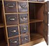 Apothekerkommode HWC-F33, Schubladenschrank, Tanne Holz massiv Vintage 90x100x35cm Bild 5