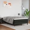 vidaXL Boxspringbett mit Matratze Schwarz 120x190 cm Kunstleder 3269671 Bild 3