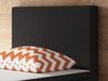 Boxspringbett Berlin 90x200 cm Webstoff Schwarz Bild 3