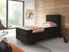 Boxspringbett Berlin 90x200 cm Webstoff Schwarz Bild 2