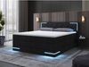 wonello Boxspringbett Arizona, mit LED Beleuchtung und Topper, wahlweise mit Bettkasten Bild 4