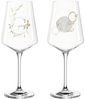 Leonardo Weingläser 2er Set Presente Genießen, Kristallglas, mehrfarbig, 560 ml, 029175 Bild 4