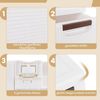 KOMFOTTEU Sideboard, Nischenschrank schmal, Badschrank mit Schubladen & Rollen Bild 4