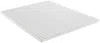 Vente-unique - RAMA Topper Stoff Weiß - B 160 cm x H 5 cm x L 200 cm Bild 2