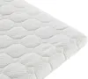Vente-unique - RAMA Topper Stoff Weiß - B 160 cm x H 5 cm x L 200 cm Bild 5