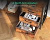 ODK Schreibtisch mit Schubladen und LED, Eckschreibtisch 135x110cm Bild 5