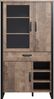 Vitrine Emile in Eiche Tabak 106 x 195 cm Bild 2