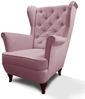 Beautysofa Ohrensessel Ohrensessel Sessel FALCO Chesterfield Wohnzimmersessel Fernsehsessel Bild 5