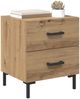vidaXL Nachttisch Artisan-Eiche 40 x 35 x 47,5 cm Holzwerkstoff 882015 Bild 3