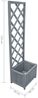 vidaXL Spalier mit Blumenkasten 40x30x135 cm Massivholz Tanne 310037 Bild 4