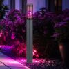 RGB LED Stehleuchte, rauch, anthrazit, App-Steuerung, H 80 cm Bild 3
