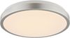 Brilliant LED Deckenleuchte Livius G81110/21 Wohnzimmer, Schlafzimmer Metall/Kunststoff Indoor Decke silber - LED fest integriert Bild 2